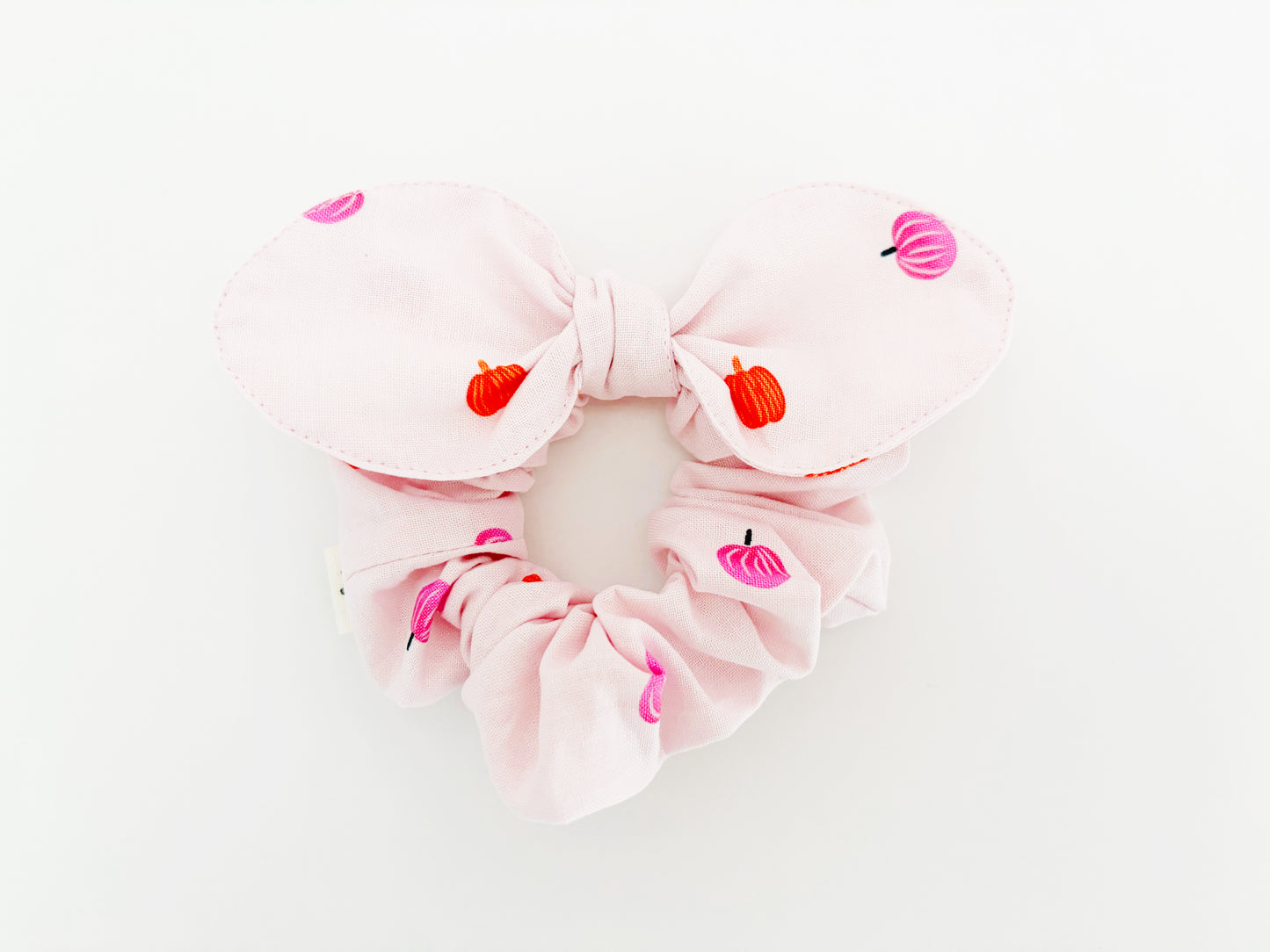 Pink Pumpkin Scrunchie