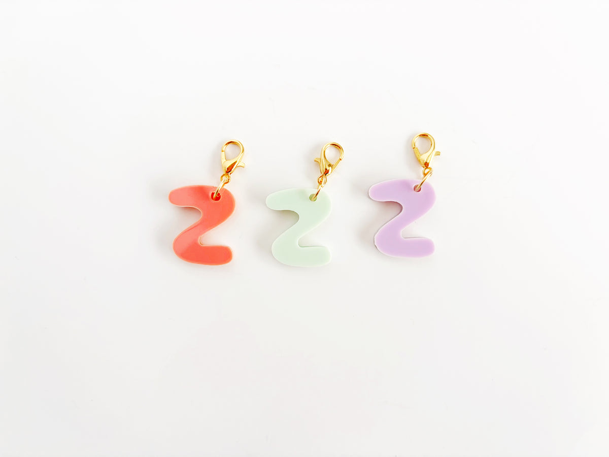 Mini Alphabet Charm