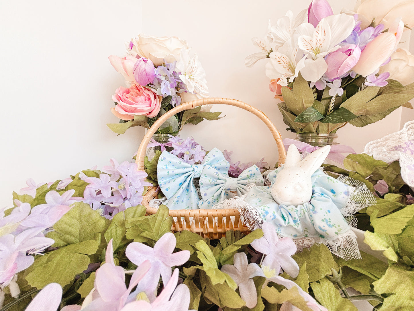 Forget-Me-Not Scrunchie