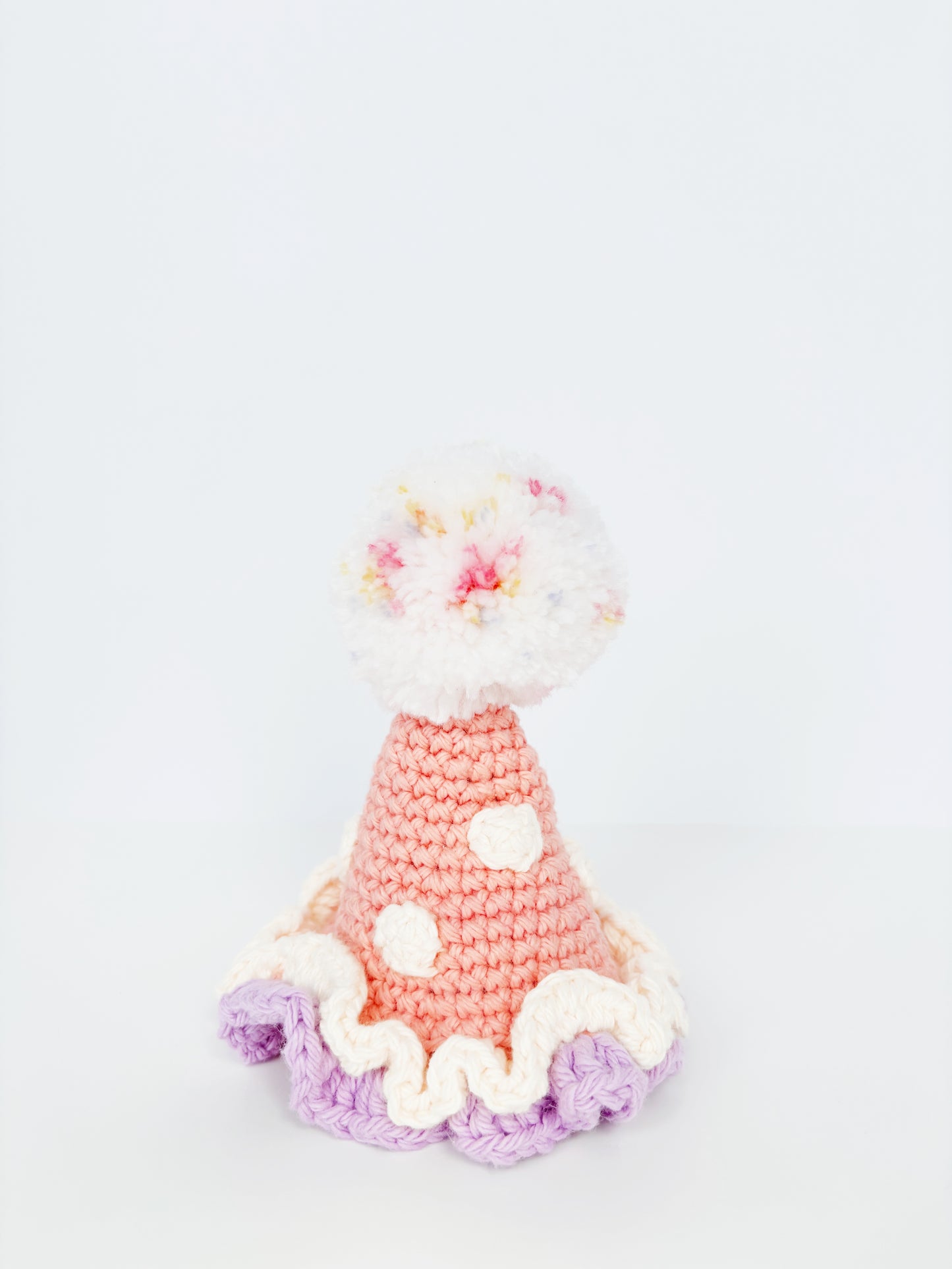 Pink & Purple Pawty Hat
