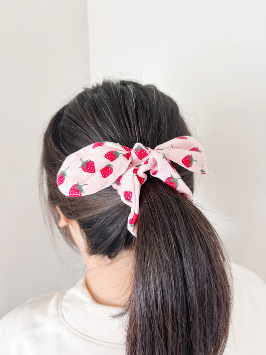 Strawberry Scrunchie