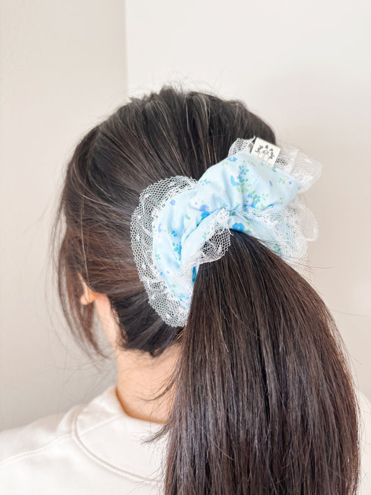 Forget-Me-Not Scrunchie