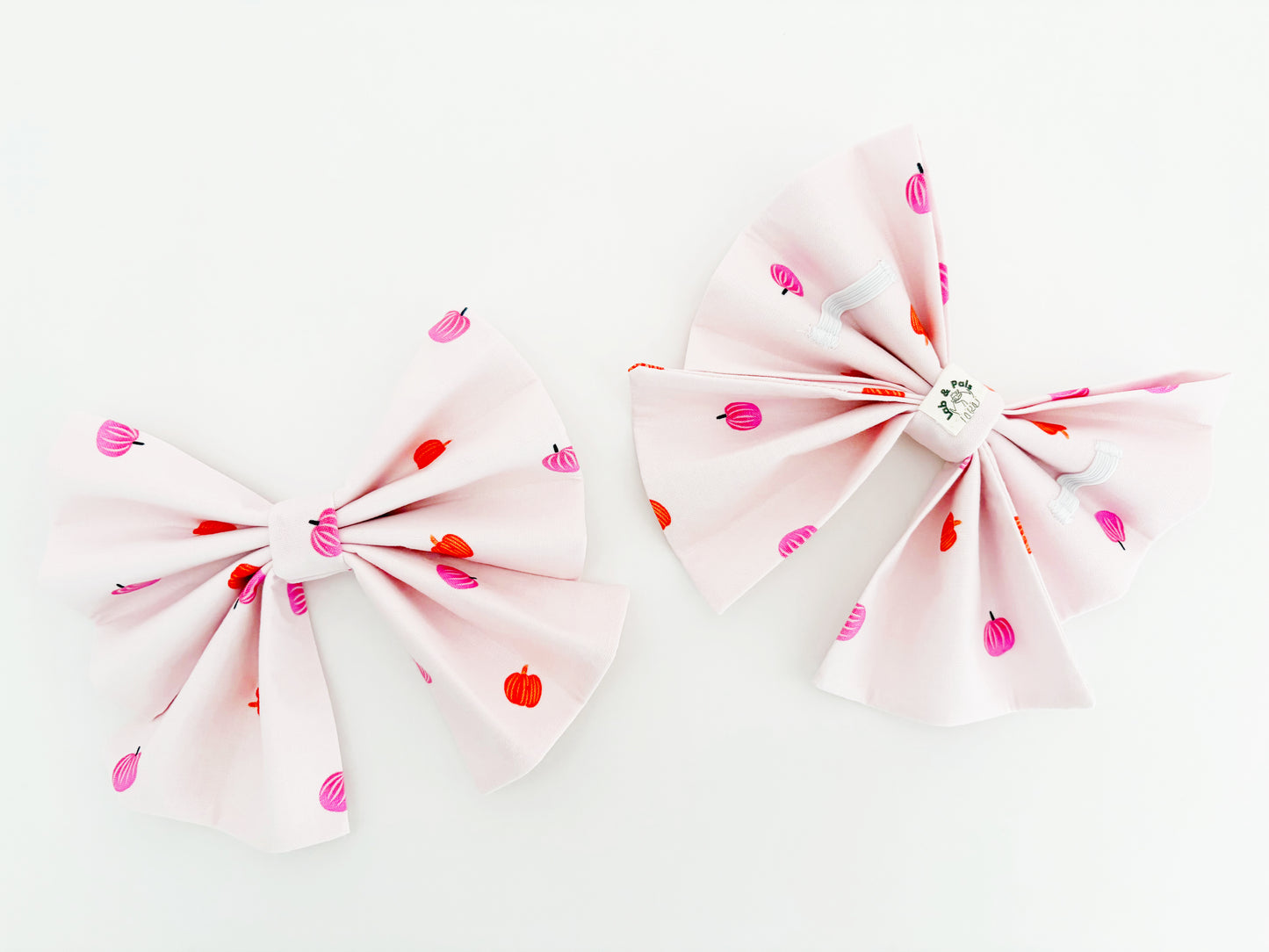 Pink Pumpkin Bowtie