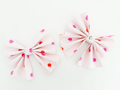 Pink Pumpkin Bowtie