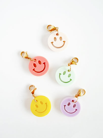 Mini Happy Face Charm