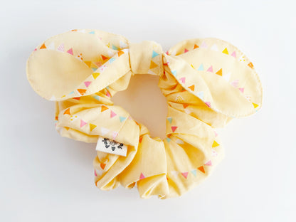 Yellow Birthday Scrunchie