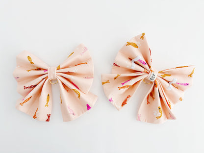 Pink Koi Bowtie