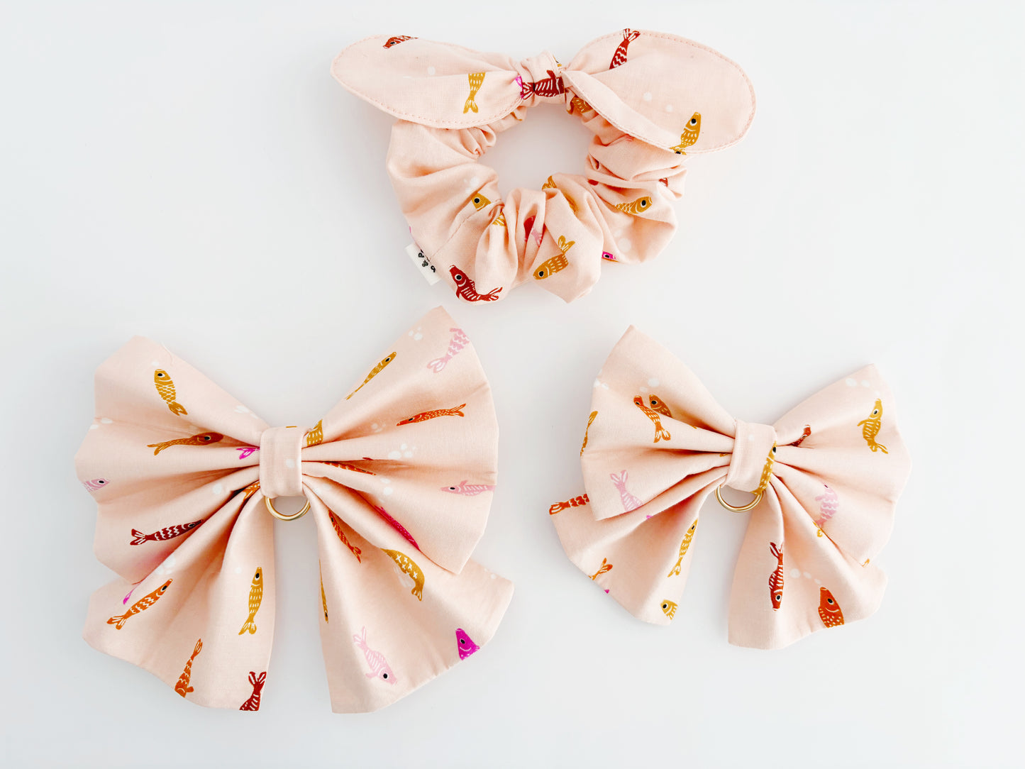 Pink Koi Bowtie