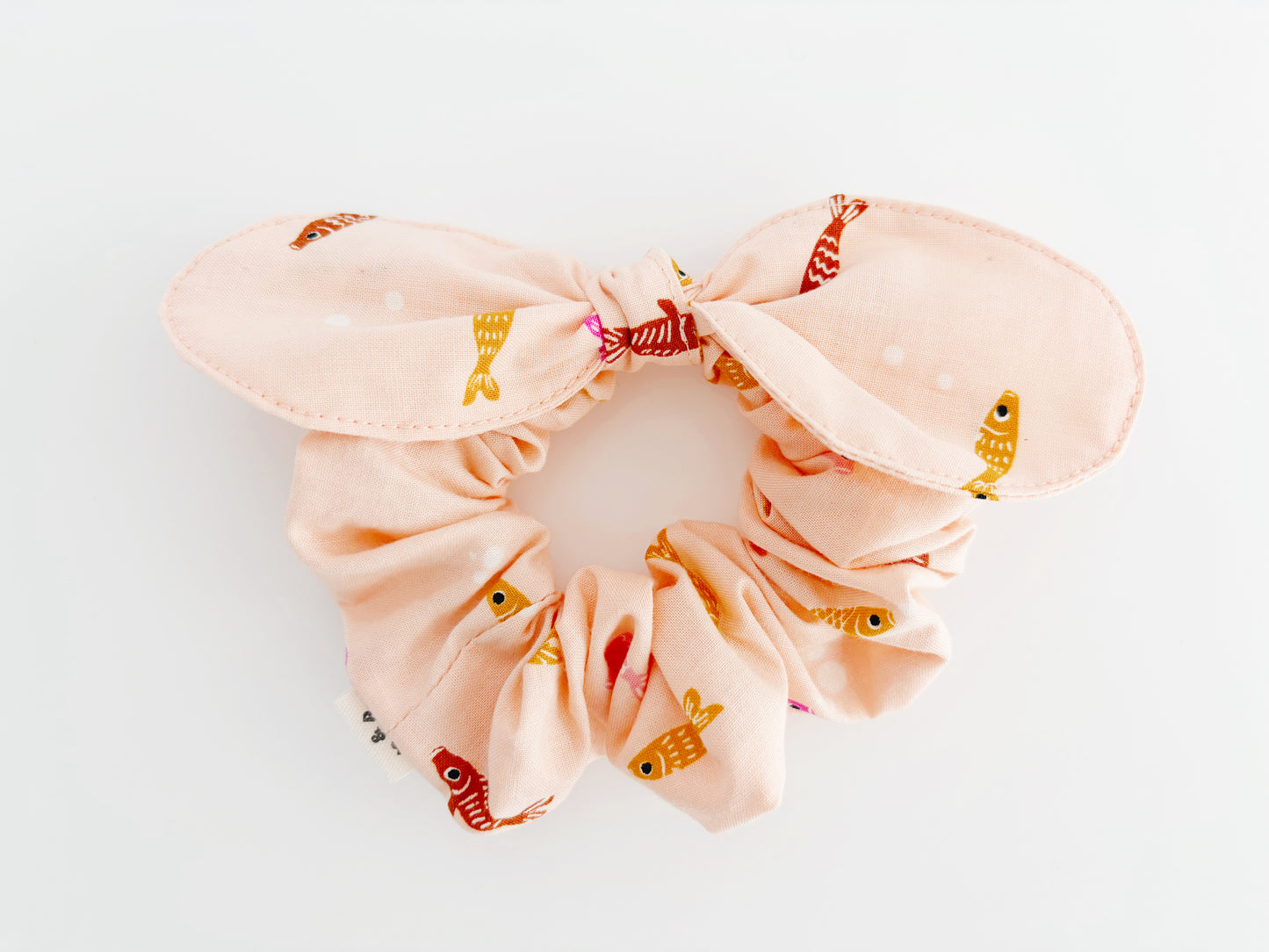 Pink Koi Scrunchie