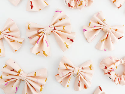 Pink Koi Bowtie