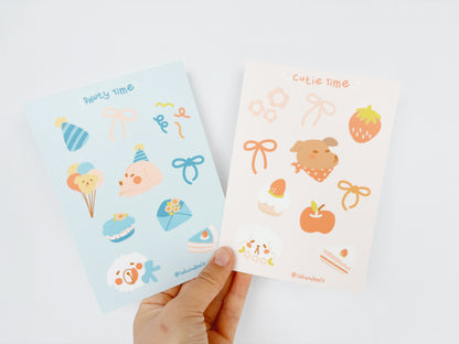 Pawty Time Sticker Sheet