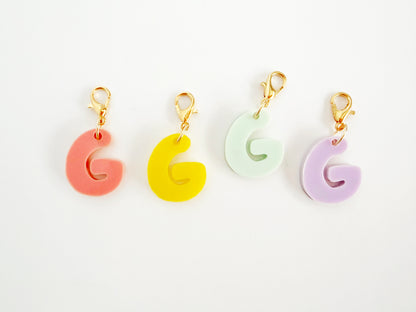 Mini Alphabet Charm