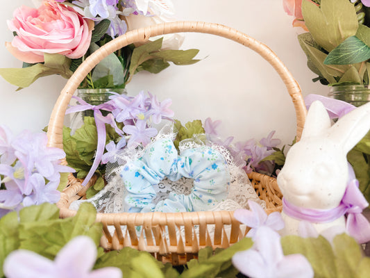 Forget-Me-Not Scrunchie
