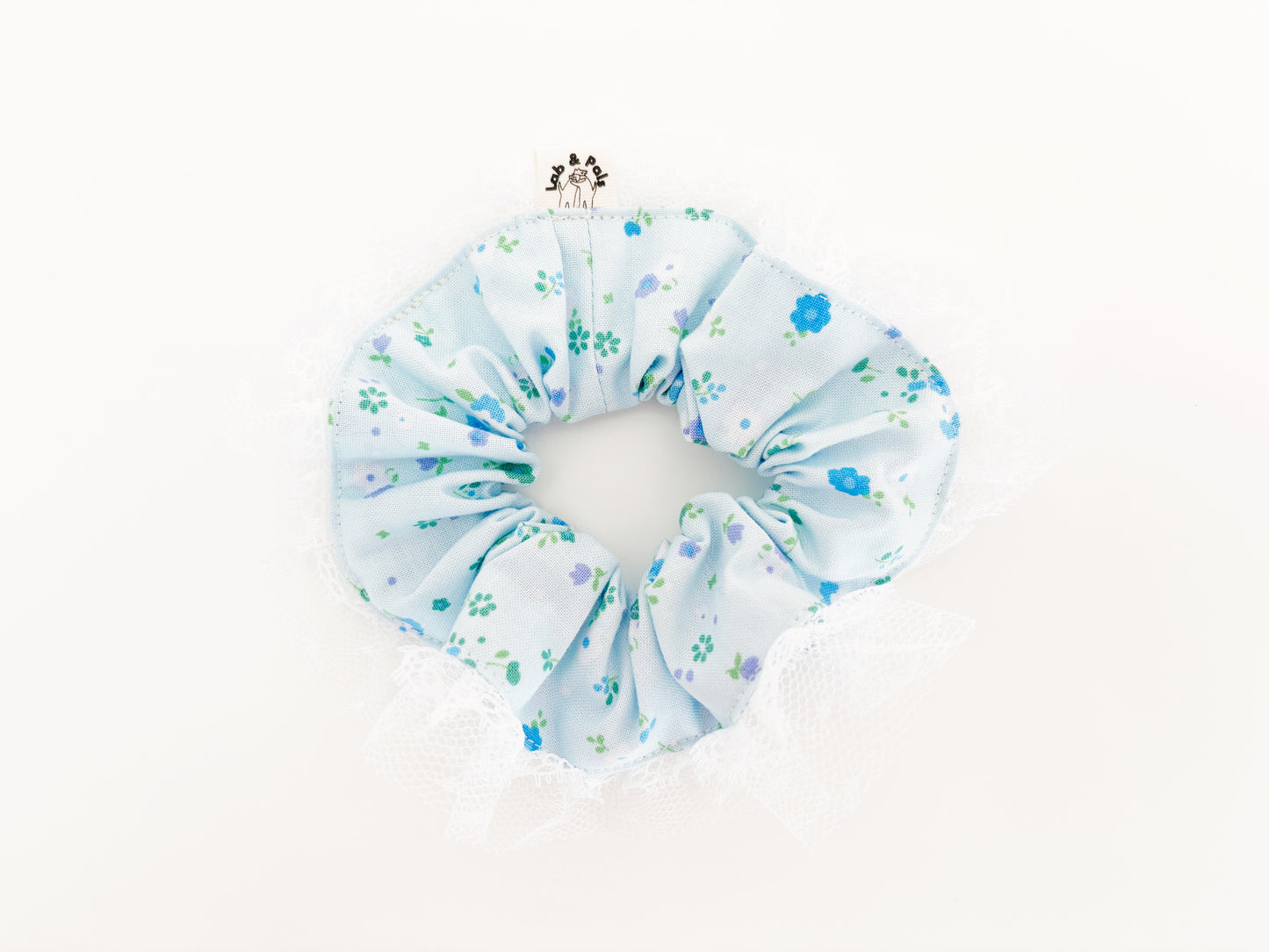 Forget-Me-Not Scrunchie