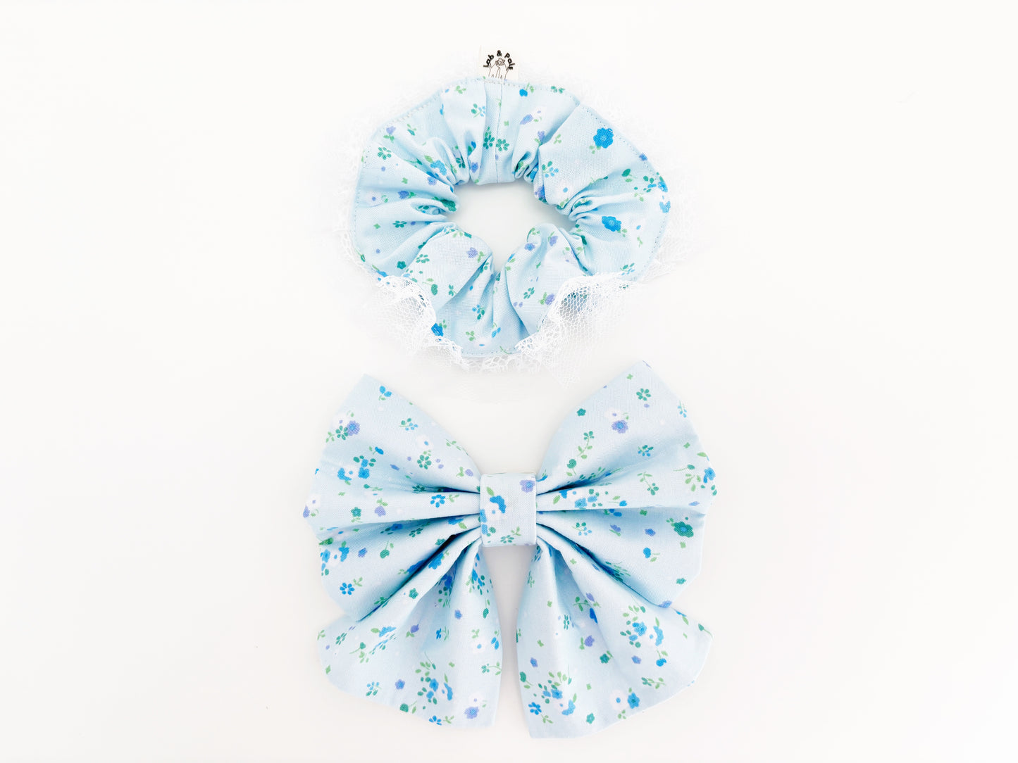 Forget-Me-Not Scrunchie