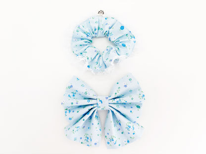 Forget-Me-Not Scrunchie