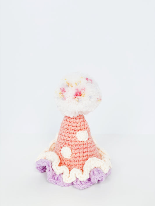 Pink & Purple Pawty Hat