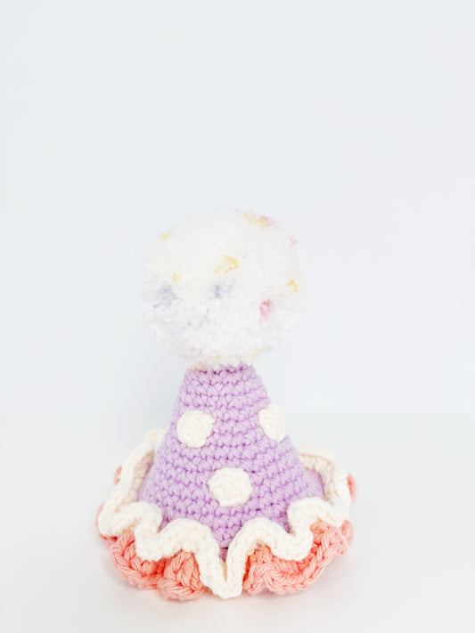 Purple & Pink Pawty Hat