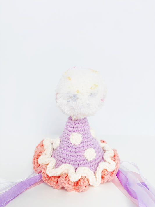 Purple & Pink Pawty Hat