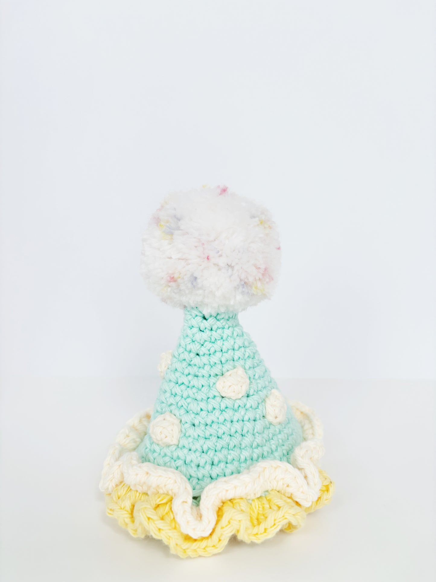Teal & Yellow Pawty Hat