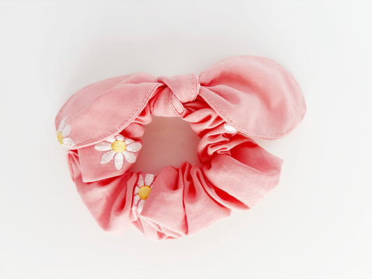 Coral Scrunchie